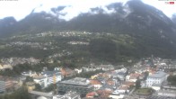 Archived image Webcam Panoramic view of Landeck 13:00