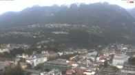 Archived image Webcam Panoramic view of Landeck 13:00