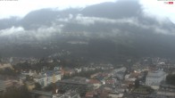 Archived image Webcam Panoramic view of Landeck 19:00