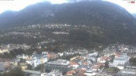 Archiv Foto Webcam Panoramablick über Landeck 19:00