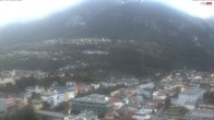 Archiv Foto Webcam Panoramablick über Landeck 19:00