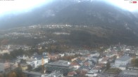 Archiv Foto Webcam Panoramablick über Landeck 19:00
