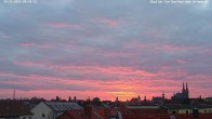Archiv Foto Webcam Blick über die Stadt Köthen 07:00