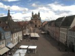 Archived image Webcam View to the Speyer Cathedral 13:00