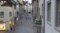 Archiv Foto Webcam Schaffhausen: Blick in die Vordergasse 19:00