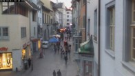 Archiv Foto Webcam Schaffhausen: Blick in die Vordergasse 19:00