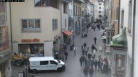 Archiv Foto Webcam Schaffhausen: Blick in die Vordergasse 13:00
