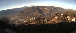 Archived image Webcam Bozen - Panoramic view Hotel Kohlern 13:00