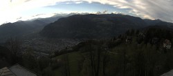 Archiv Foto Webcam Bozen - Gasthof Kohlern 17:00