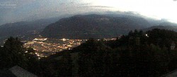 Archiv Foto Webcam Bozen - Gasthof Kohlern 03:00