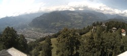 Archived image Webcam Bozen - Panoramic view Hotel Kohlern 13:00