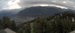 Archived image Webcam Bozen - Panoramic view Hotel Kohlern 13:00