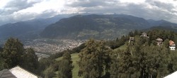 Archived image Webcam Bozen - Panoramic view Hotel Kohlern 13:00