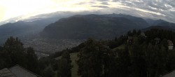 Archiv Foto Webcam Bozen - Gasthof Kohlern 19:00
