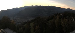 Archiv Foto Webcam Bozen - Gasthof Kohlern 17:00