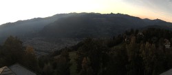 Archiv Foto Webcam Bozen - Gasthof Kohlern 17:00