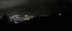Archiv Foto Webcam Bozen - Gasthof Kohlern 23:00