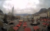 Archiv Foto Webcam Waltherplatz Bozen 13:00