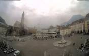 Archiv Foto Webcam Waltherplatz Bozen 07:00