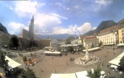 Archiv Foto Webcam Waltherplatz Bozen 11:00