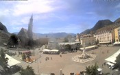 Archiv Foto Webcam Waltherplatz Bozen 13:00