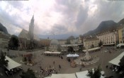 Archiv Foto Webcam Waltherplatz Bozen 11:00