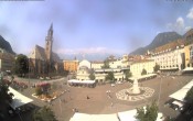 Archiv Foto Webcam Waltherplatz Bozen 09:00