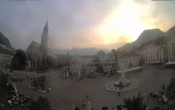 Archiv Foto Webcam Waltherplatz Bozen 19:00