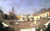 Archiv Foto Webcam Waltherplatz Bozen 09:00
