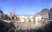 Archiv Foto Webcam Waltherplatz Bozen 07:00