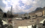 Archiv Foto Webcam Waltherplatz Bozen 13:00