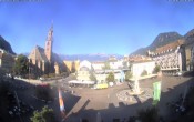 Archiv Foto Webcam Waltherplatz Bozen 07:00