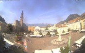 Archiv Foto Webcam Waltherplatz Bozen 09:00
