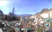 Archiv Foto Webcam Waltherplatz Bozen 11:00