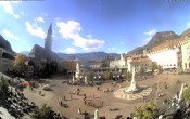 Archiv Foto Webcam Waltherplatz Bozen 11:00