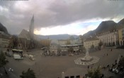 Archiv Foto Webcam Waltherplatz Bozen 19:00