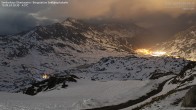 Archived image Webcam View Seekarspitz top station 19:00