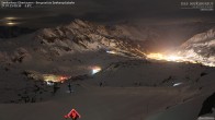 Archived image Webcam View Seekarspitz top station 23:00