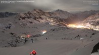 Archived image Webcam View Seekarspitz top station 01:00