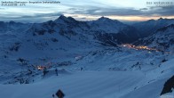 Archived image Webcam View Seekarspitz top station 06:00