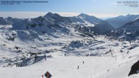 Archived image Webcam View Seekarspitz top station 09:00