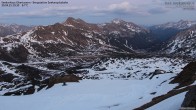 Archived image Webcam View Seekarspitz top station 19:00