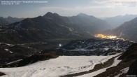 Archived image Webcam View Seekarspitz top station 01:00