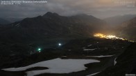 Archived image Webcam View Seekarspitz top station 23:00