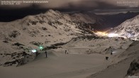 Archived image Webcam View Seekarspitz top station 19:00