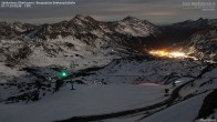 Archived image Webcam View Seekarspitz top station 23:00