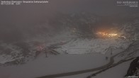 Archived image Webcam View Seekarspitz top station 00:00