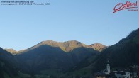 Archiv Foto Webcam Blick Richtung Innervillgraten 05:00