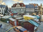 Archiv Foto Webcam Marktplatz Goslar 13:00