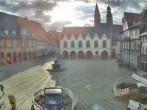 Archiv Foto Webcam Marktplatz Goslar 13:00